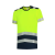 TRICORP Póló unisex T-Shirt High Vis Bicolor T01 fluoreszkáló sárga M méret