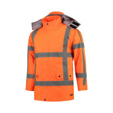 TRICORP RWS Parka munkakabát unisex fluoreszkáló narancssárga M láthatósági ruházat
