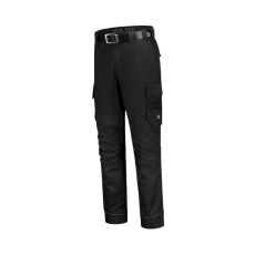 TRICORP Work Pants Twill Cordura Stretch munkanadrág unisex fekete 55