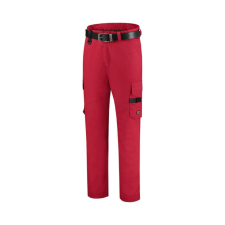 TRICORP Work Pants Twill munkanadrág unisex piros 46 munkaruha