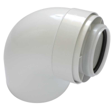 Tricox PAKÖ601C könyök idom 90° PPs/Alu 80/125mm hűtés, fűtés szerelvény