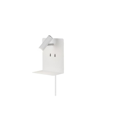 Trio 2225570231 3000K/240lm/IP20/fehér USB-s LED fali lámpa kültéri világítás