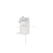 Trio 2225570231 3000K/240lm/IP20/fehér USB-s LED fali lámpa (TRIO_222570231) világítás