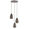  TRIO 301300342 Onyx 42W antracit függesztett lámpatest