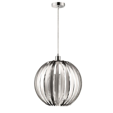 Trio 304100106 Zucca 60W króm függesztett lámpatest világítás