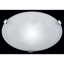 Trio Adrian mennyezeti lámpa szatin króm, fehér E27 1 izzós világítás