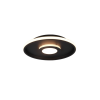 Trio Ascari fekete-fehér fürdőszobai LED mennyezeti lámpa (TRI-680819332) LED 1 izzós IP44