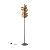 Trio Bubble antracit-arany állólámpa (TRI-417400742) G9 7 izzós IP20