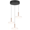  Trio CELESTE 354930365 Függőlámpa 3x7w/led 3000k 750lm ip20
