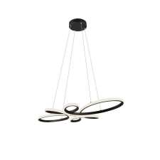 Trio Fly fekete LED függesztett lámpa (TRI-345619132) LED 1 izzós IP20 világítás