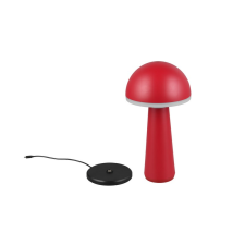 Trio Fungo piros LED kültéri asztali lámpa (TRI-R57716110) LED 1 izzós IP54 kültéri világítás