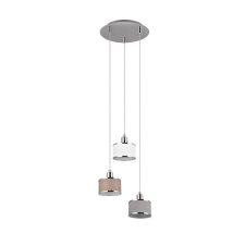 Trio Kaprun króm-többszínű függesztett lámpa (TRI-311630306) E14 3 izzós IP20 világítás