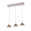 Trio Laguna cappuccino LED függesztett lámpa (TRI-336210365) LED 3 izzós IP20
