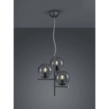 TRIO LIGHTING 302000342 Pure 28W antracit függesztett lámpatest világítás