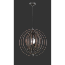 TRIO LIGHTING 305900126 Boolan 60W barna függesztett lámpatest világítás