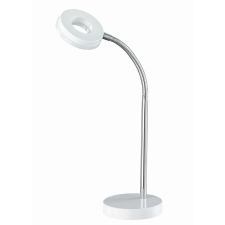 Trio Rennes króm-fehér LED asztali lámpa (TRI-R52411101) LED 1 izzós IP20 világítás