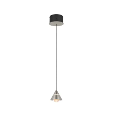 Trio Romeo matt nikkel LED függesztett lámpa (TRI-337010107) LED 1 izzós IP20 világítás