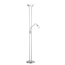 Trio Santo II matt nikkel LED állólámpa (TRI-421910207) LED 2 izzós IP20 világítás