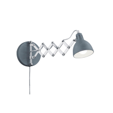Trio Scissor szürke falikar (TRI-R20321078) E14 1 izzós IP20 világítás