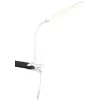 Trio Trio NEVADA R57941131 Asztali lámpa klipsszel 1x5w/led 3000+4000+5000k 600lm ip20