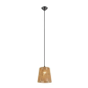 Trio Világítás Reality Holm 24 cm műanyag fekete R31041026