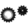 TRIPEAK 12-18 fogas kerámia csapágyas váltógörgő szett, 11 sebességes, ezüst, Shimano RD-91xx kompatibilis (2 db) TRIPEAK Bicikli alkatrészek Kerékpár alkatrészek Kerékpár hátsó váltók