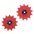 TRIPEAK 13-13 fogas G5 kerámia csapágyas hátsó váltógörgő Shimano GRX-XT-RD-GRX812-817 - M91xx 11 sebességeshez, piros (2 db/bliszter) TRIPEAK Bicikli alkatrészek Kerékpár alkatrészek Kerékpár hátsó váltók