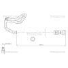 TRISCAN hidraulikus cső, kormányzás TRISCAN 8516 16024