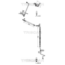 TRISCAN hidraulikus cső, kormányzás TRISCAN 8516 28017 autóalkatrész