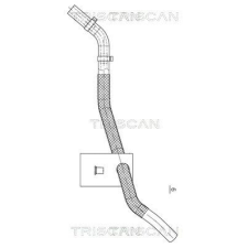 TRISCAN hidraulikus cső, kormányzás TRISCAN 8516 29014 autóalkatrész