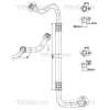 TRISCAN kis-/nagynyomású cső, klímaberendezés TRISCAN 9010 28070
