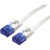 TRITON Value 21.99.2061 RJ45 Hálózati kábel, patchkábel CAT 6A U/UTP 1.00 m Fehér Árnyékolatlan, lapos, aranyozott érintkező 1 db (21.99.2061)