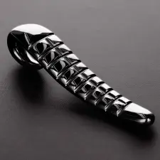Triune Fém dildo Devil Tongue 14 x 3,5 cm műpénisz, dildó