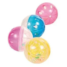  Trixie 4166 Cicajáték Csörgő Labda 4,5Cm 4Db macskafelszerelés