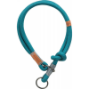 Trixie Be Nordic Collar - nyakörv fonott kötélből (petrolkék/világos szürke) S-M (40cm/Ø8mm)