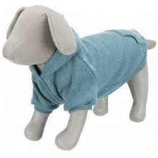 Trixie BE NORDIC Hoodie Pullover - kapucnis pulóver (petrolkék) kutyák részére (M) 50cm kutyaruha