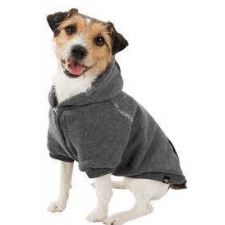 Trixie BE NORDIC Hoodie Pullover - kapucnis pulóver (szürke) kutyák részére (S) 33cm kutyaruha