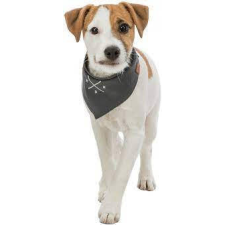 Trixie Be Nordic neckerchief - kendős nyakörv (sötétszürke, mintával) kutyák részére (S) 30cm nyakörv, póráz, hám kutyáknak