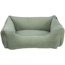 Trixie Bed Marley | Szögletes fekhely (zsályazöld) kutyák részére - 80x60 cm szállítóbox, fekhely kutyáknak