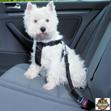 Trixie Biztonsági Öv Kutya S 30-60cm/20mm fekete kutyafelszerelés