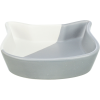  Trixie | Bowl Set - kerámia tál, macskák részére - 0,2x13 cm - szürke-fehér