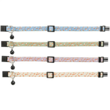 Trixie Cat Collar, Elastic - nyakörv (többféle színben, gomba mintával) macskák részére nyakörv, póráz, hám macskáknak
