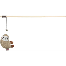 Trixie Cat Toy Stick with Sloth | Interaktív macskapeca plüss lajhárral – 38 cm játék macskáknak