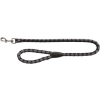 Trixie Cavo extra erős kiképző póráz fekete-ezüst színben (1 m hosszú; 18 mm vastag)