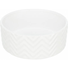 Trixie Ceramic Bowl - kerámia tál (nyomott mintával, fehér) kutyák részére (0,9l/16cm) kutyafelszerelés