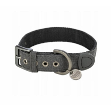 Trixie Citystyle - nyakörv, pamutból (fekete) kutyák részére (XS-S:25-32m/25mm) nyakörv, póráz, hám kutyáknak