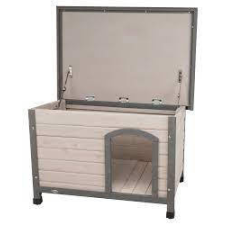 Trixie Classic Dog Kennel - kutyaház (szürke) féltetős (M-L) 104x72x68cm szállítóbox, fekhely kutyáknak