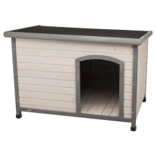 Trixie Classic Kutyaház féltetős L 116x82x79cm, Szürke szállítóbox, fekhely kutyáknak
