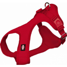 Trixie Comfort Soft hám - piros (S-M) 35-60cm/20mm nyakörv, póráz, hám kutyáknak