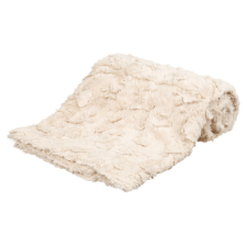 Trixie Cosy Blanket | Mintás takaró (bézs) kutyák részére - 100x70 cm szállítóbox, fekhely kutyáknak